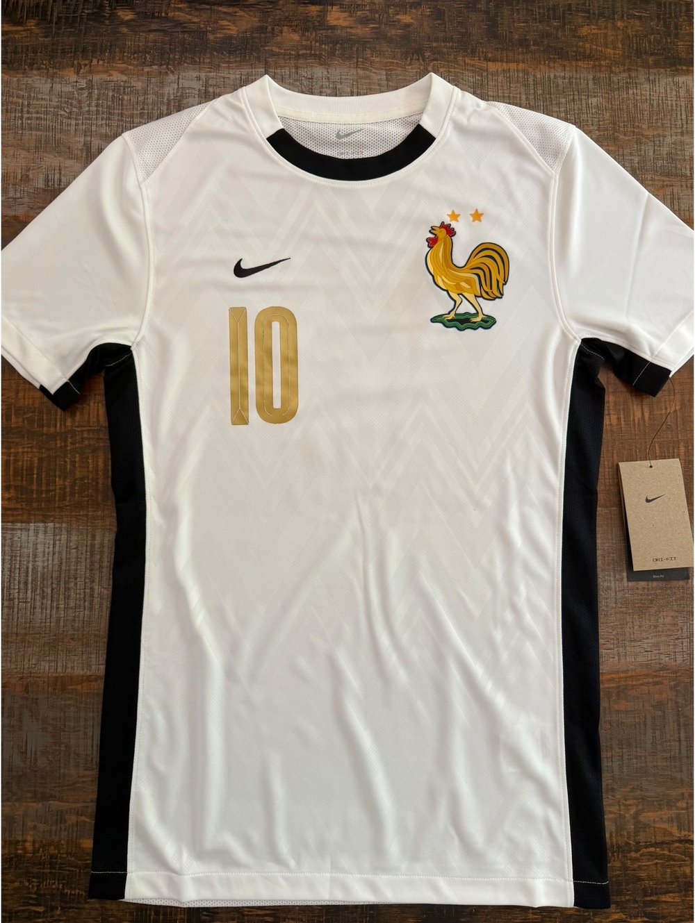 Nike France White Mbappe Jersey XL